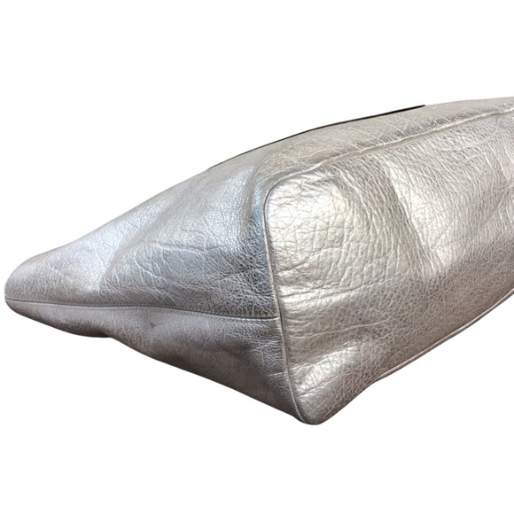 Coach Colette Gold Leather OP Art Logo Tote - Picture 14 of 15